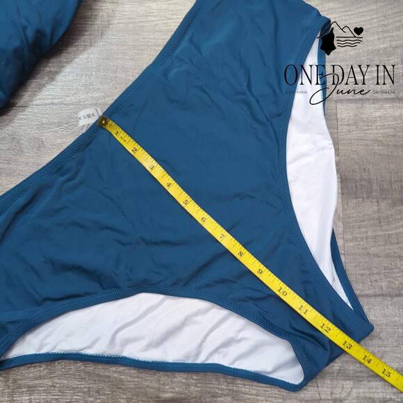 Suuksess Plus Size Halter Tankini Swimdress Swimsuit Size XXL - Picture 3 of 4